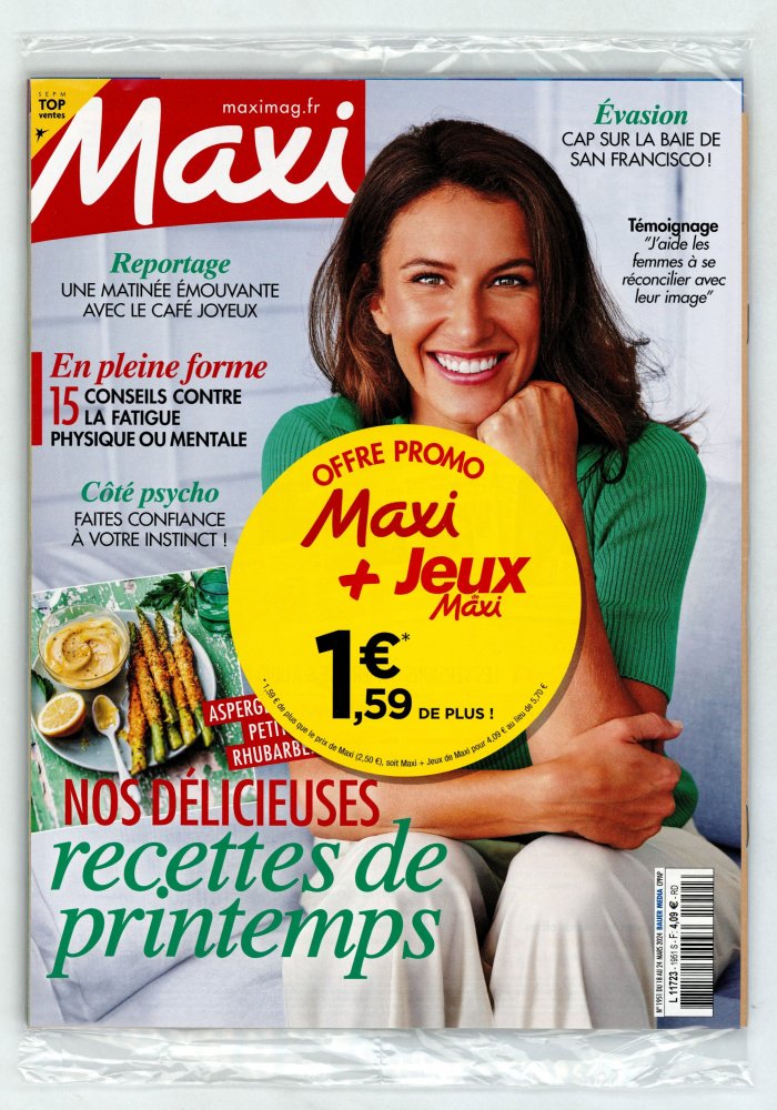 Numéro 1951 magazine Maxi + Les Jeux de Maxi
