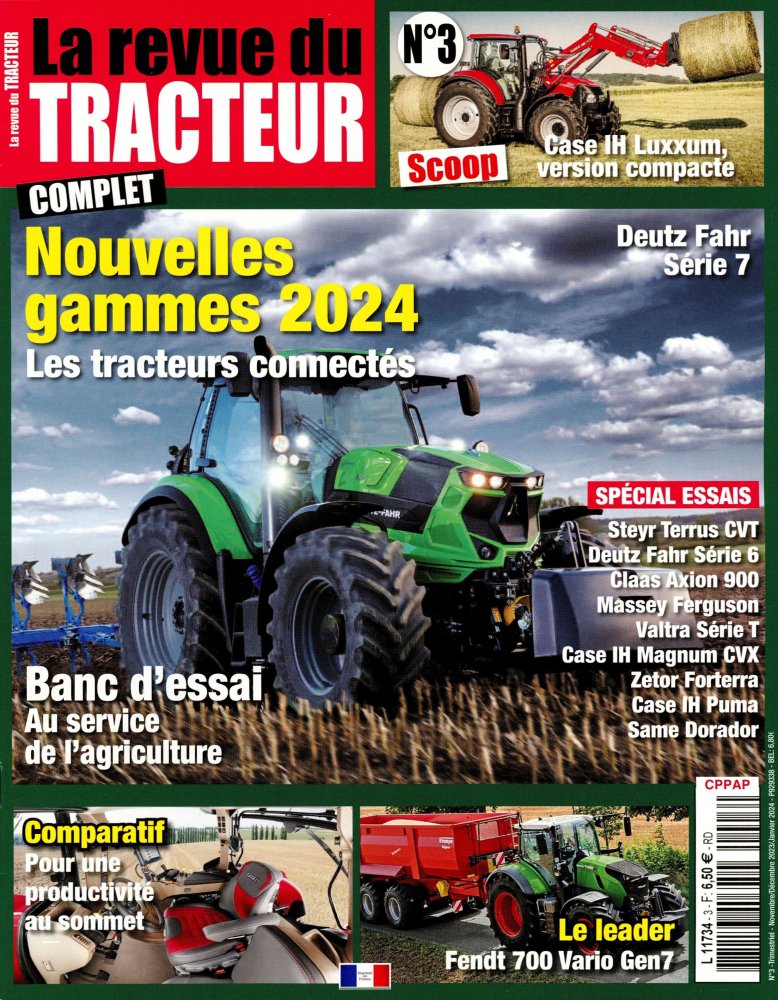 Numéro 3 magazine La Revue du Tracteur