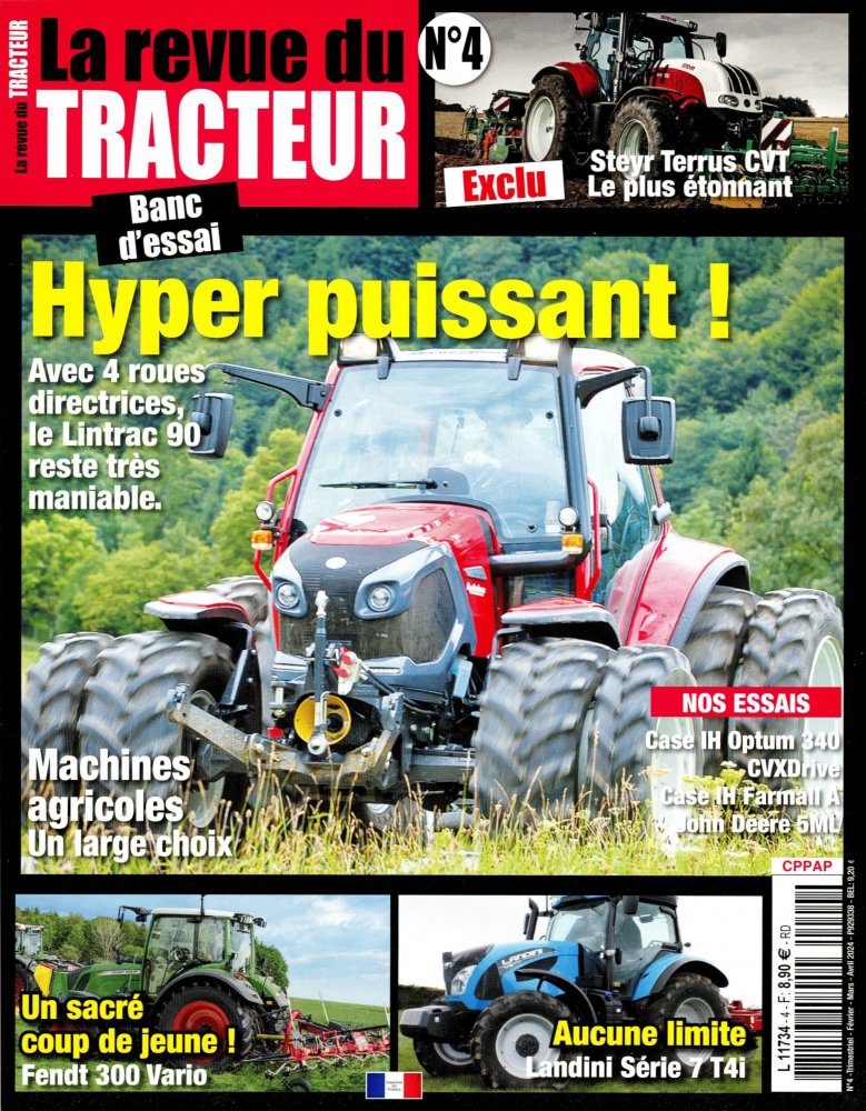 Numéro 4 magazine La Revue du Tracteur