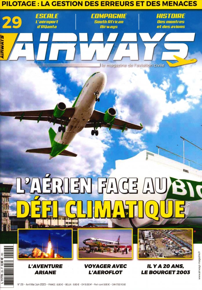 Numéro 29 magazine Airways