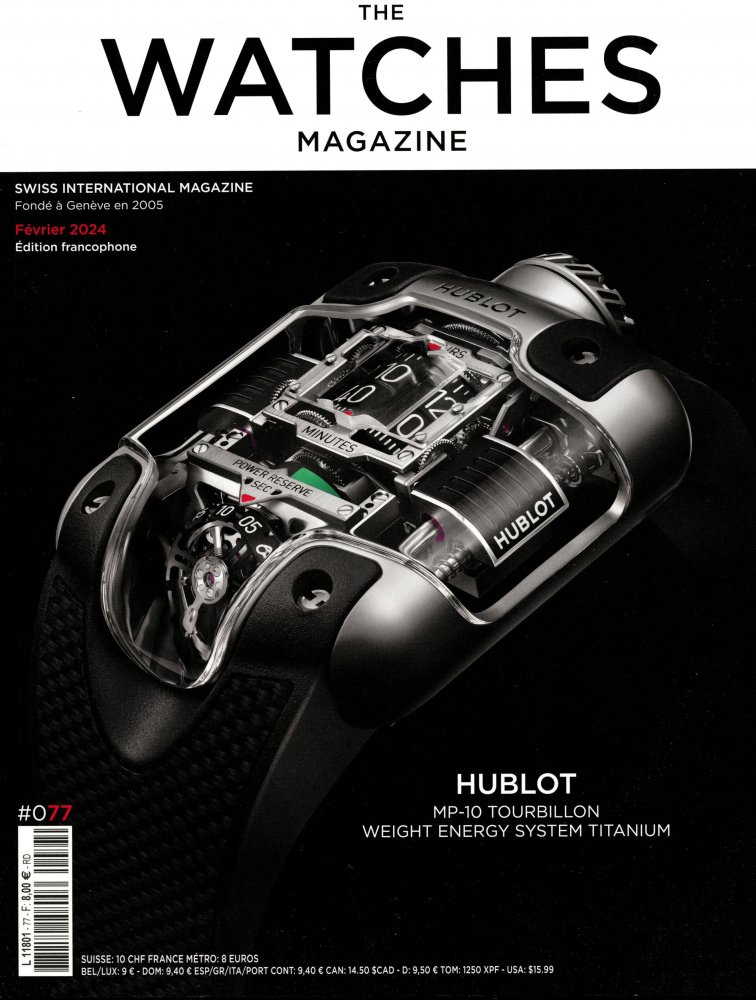 Numéro 77 magazine The Watches Magazine