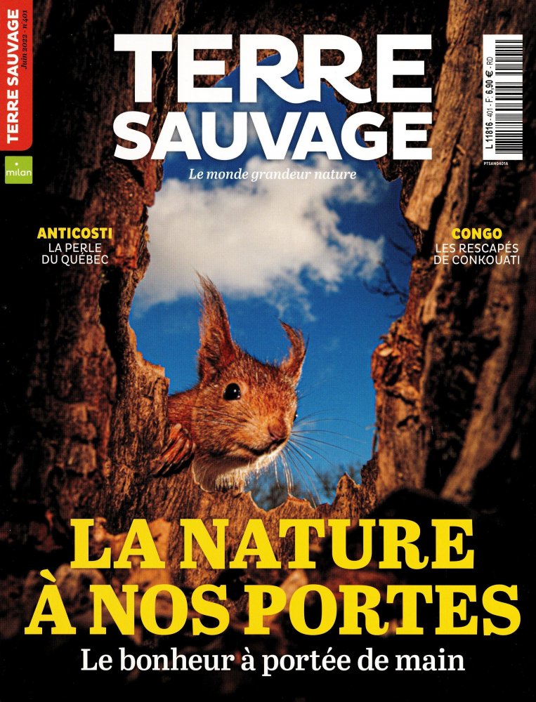 Numéro 401 magazine Terre Sauvage