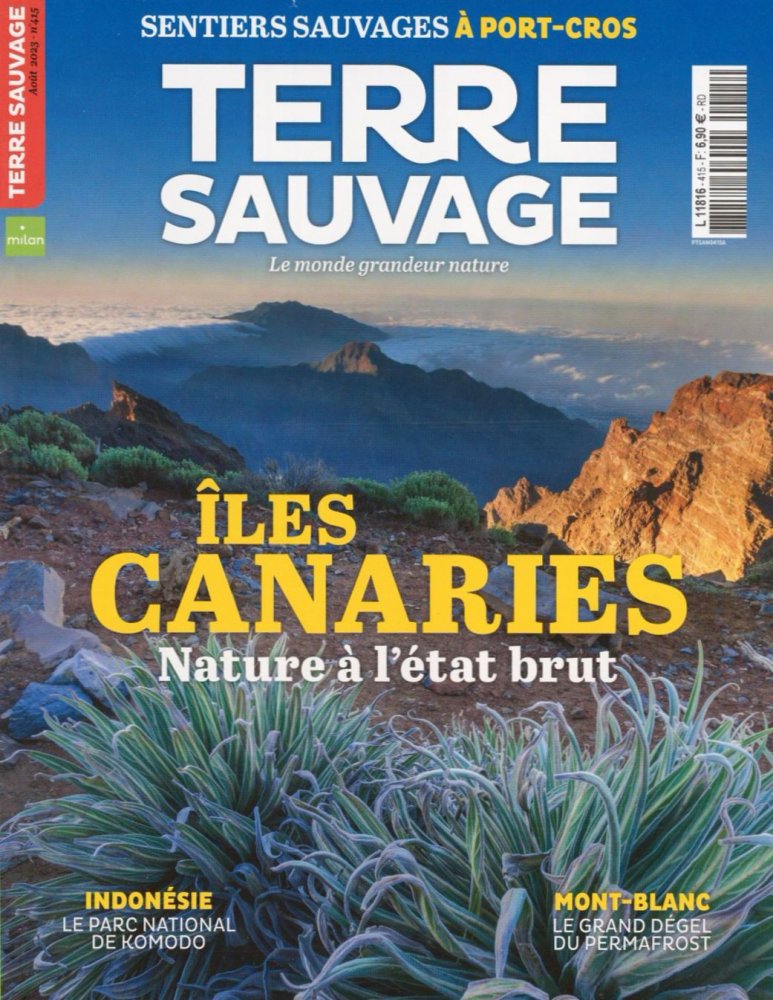 Numéro 415 magazine Terre Sauvage