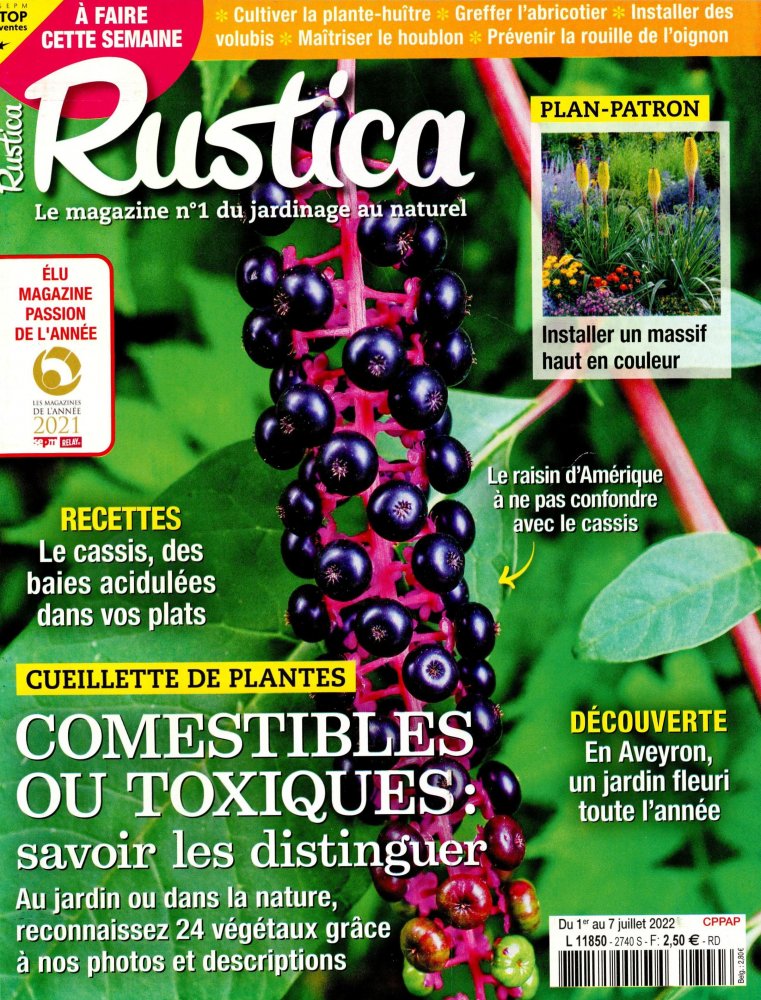 Numéro 2740 magazine Rustica