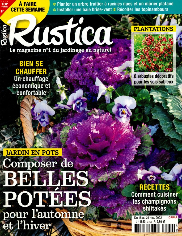 Numéro 2760 magazine Rustica