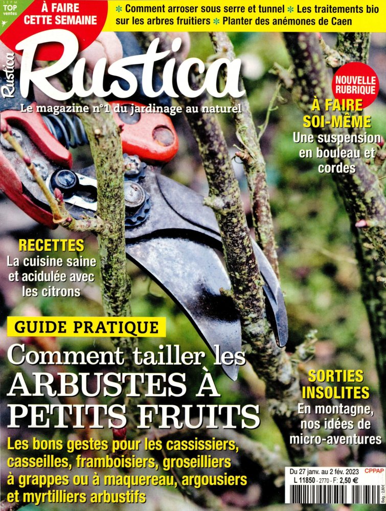 Numéro 2770 magazine Rustica
