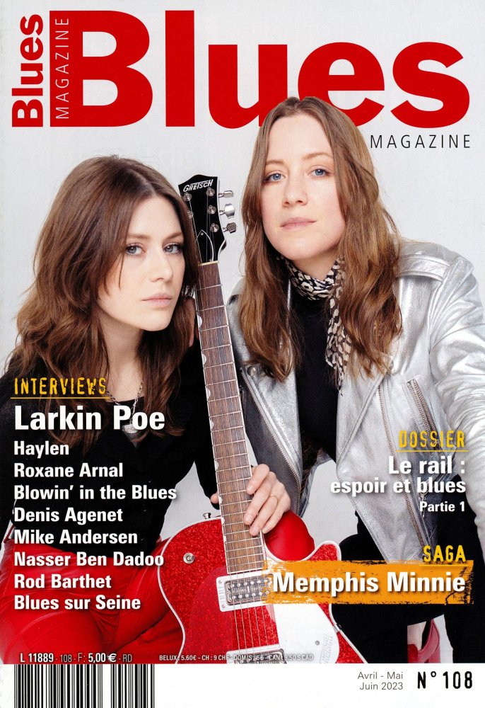 Numéro 108 magazine Blues magazine