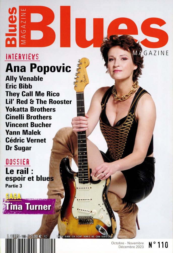 Numéro 110 magazine Blues magazine