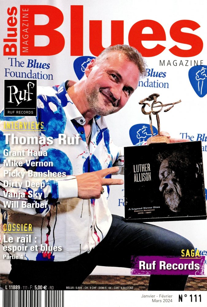 Numéro 111 magazine Blues magazine