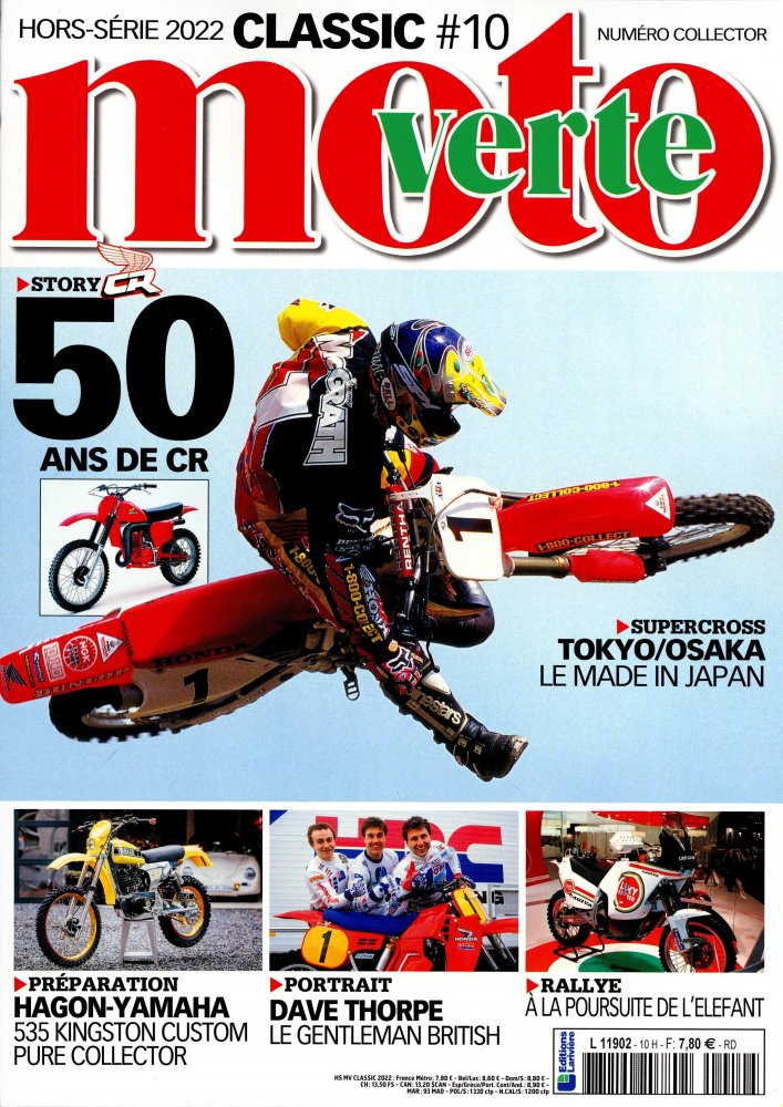 Numéro 10 magazine Moto Verte Hors-série Classic