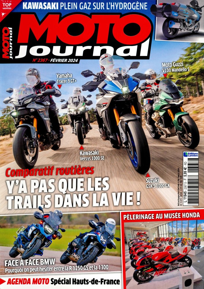 Numéro 2367 magazine Moto Journal