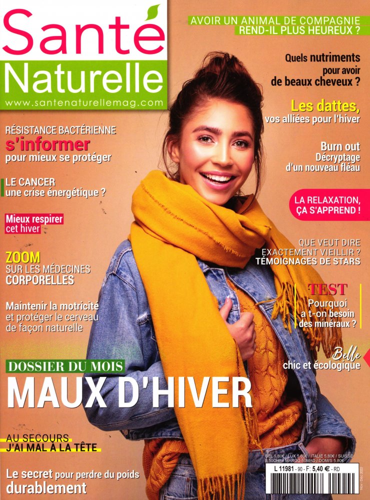 Numéro 90 magazine Santé Naturelle