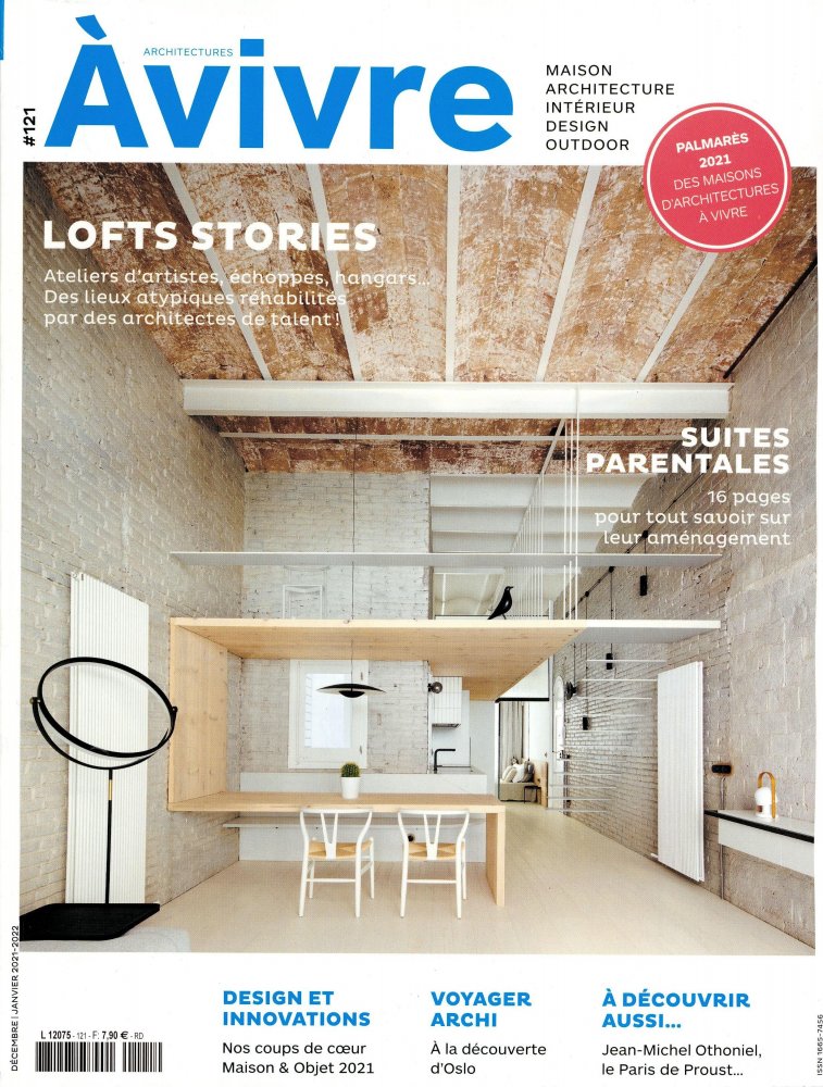Numéro 121 magazine Architectures à Vivre