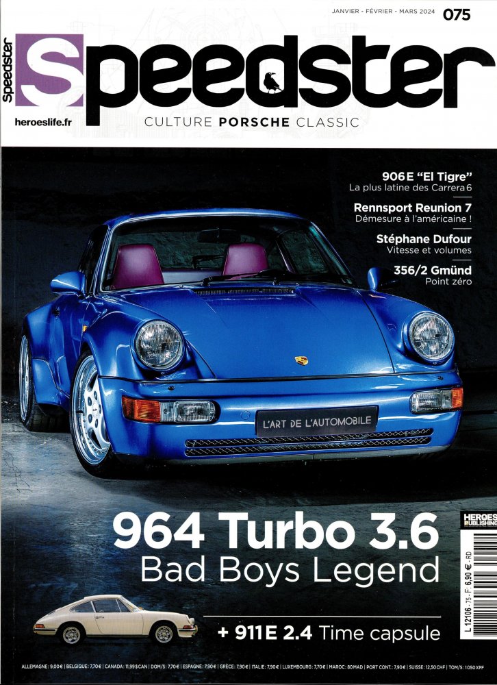 Numéro 75 magazine Speedster