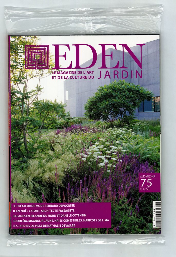 Numéro 75 magazine Les Jardins d'Eden