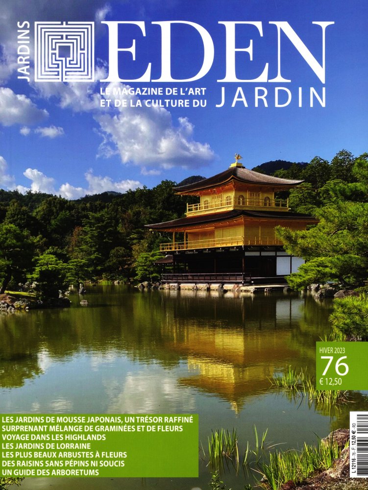 Numéro 76 magazine Les Jardins d'Eden