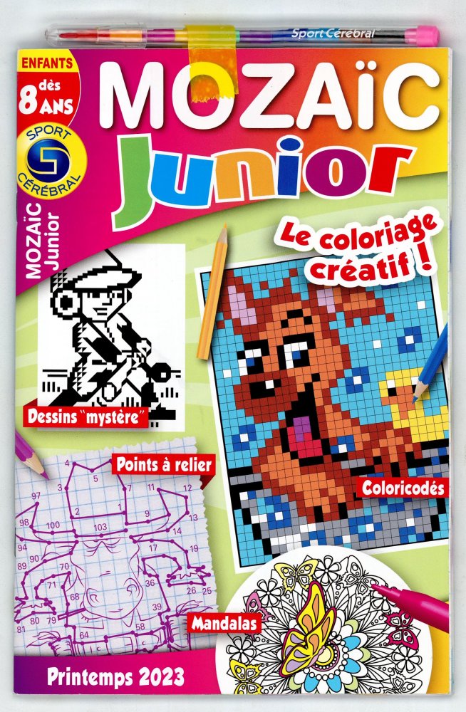 Numéro 33 magazine SC Mozaïc Junior Dès 8 Ans