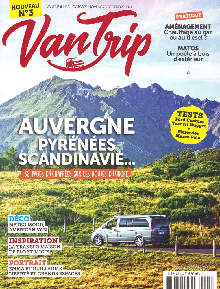 Numéro 3 magazine Van Trip