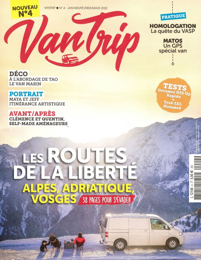 Numéro 4 magazine Van Trip