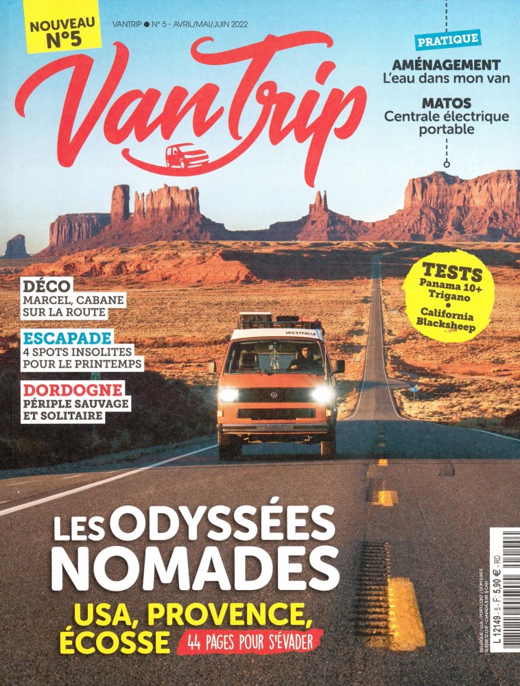 Numéro 5 magazine Van Trip