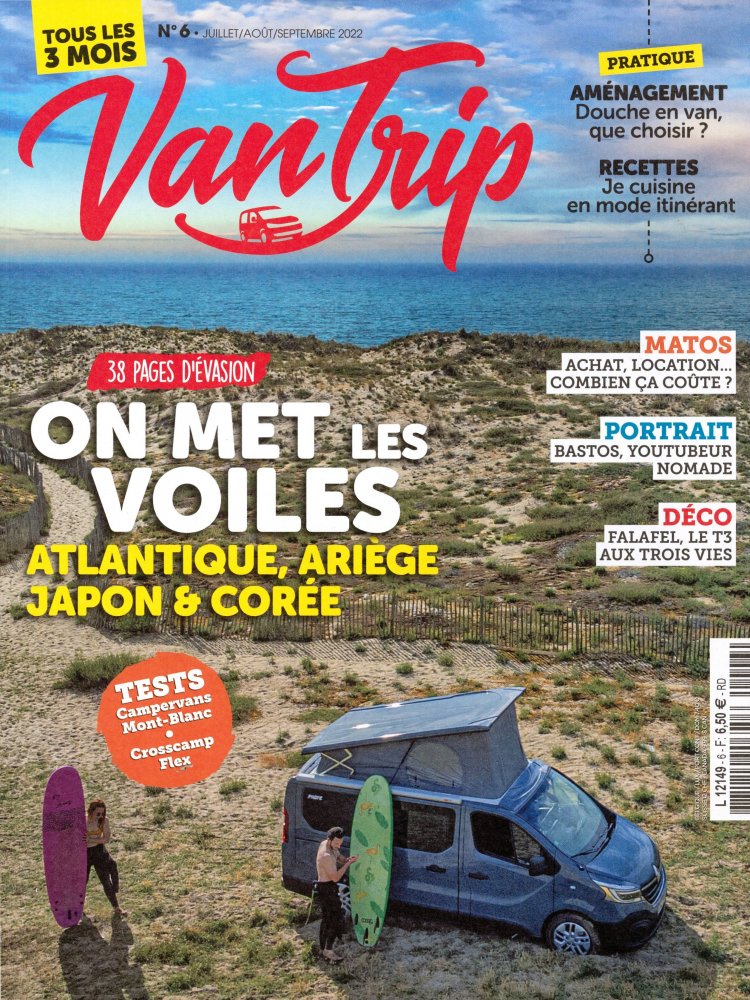 Numéro 6 magazine Van Trip
