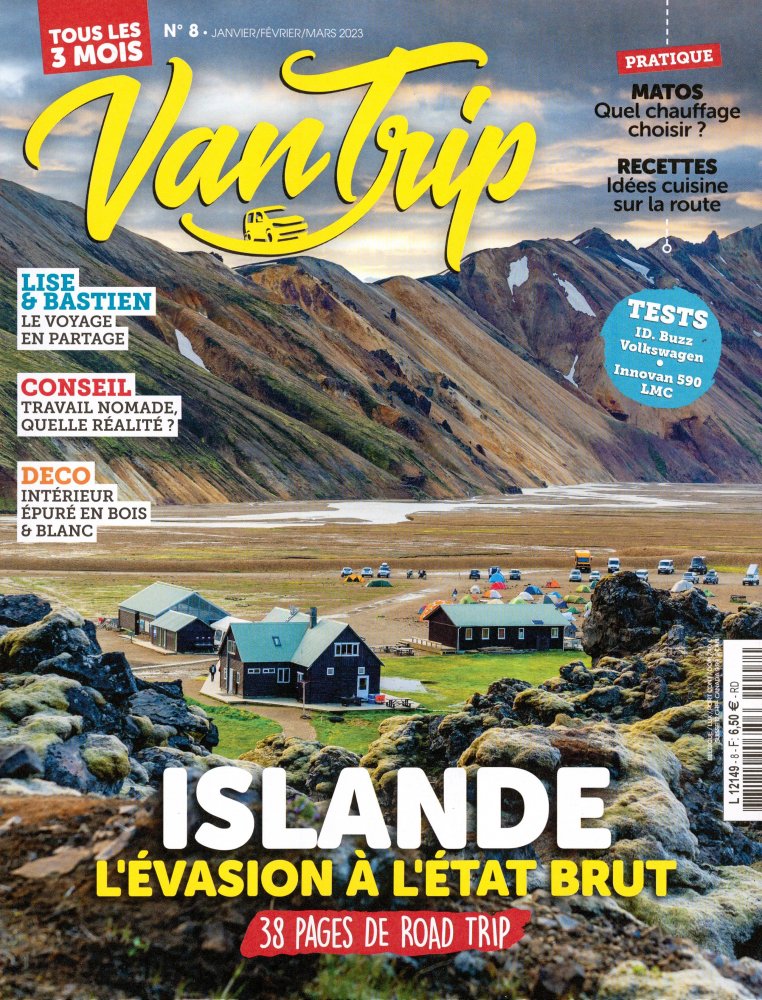 Numéro 8 magazine Van Trip