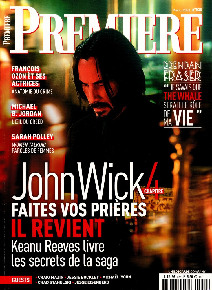 Numéro 538 magazine Première
