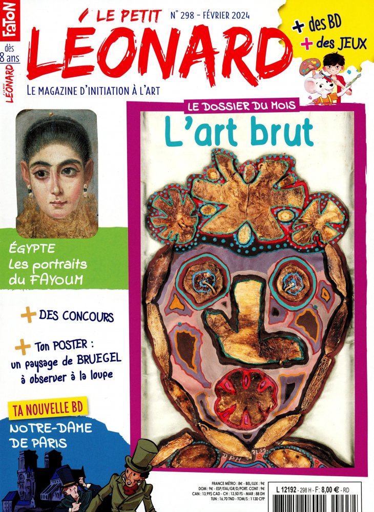 Numéro 298 magazine Le Petit Léonard