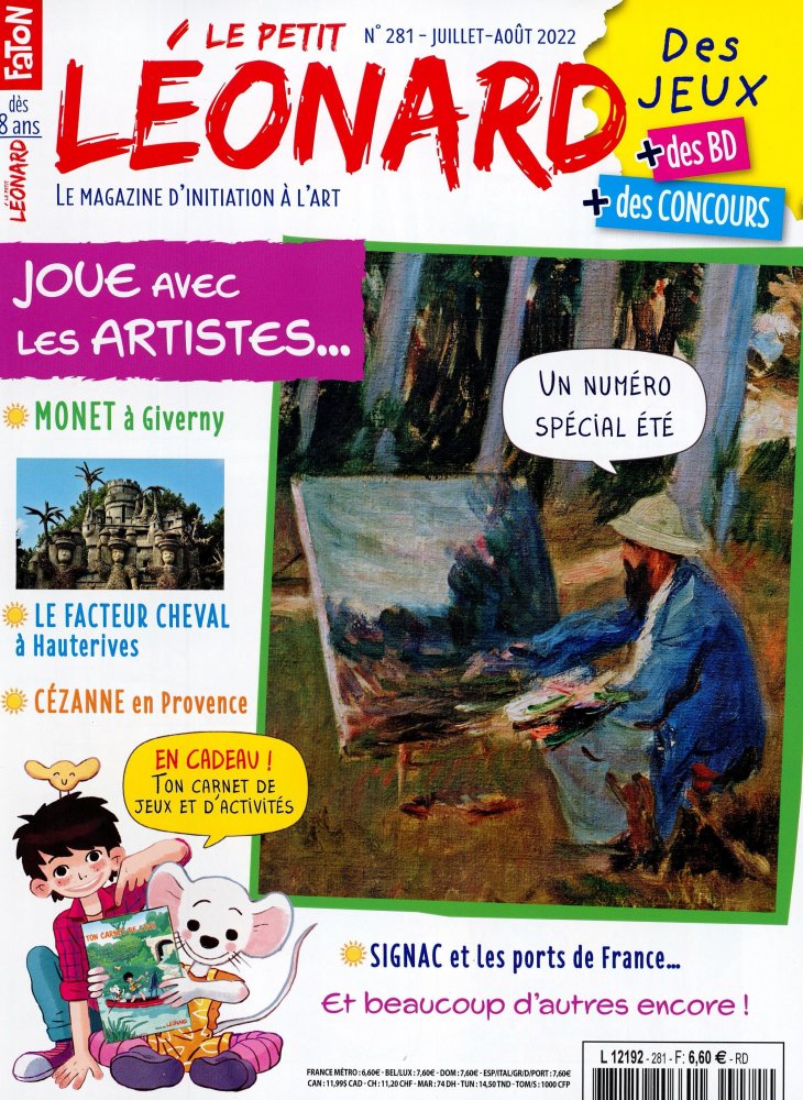 Numéro 281 magazine Le Petit Léonard