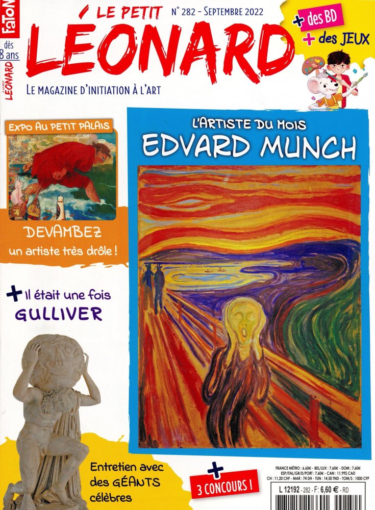Numéro 282 magazine Le Petit Léonard