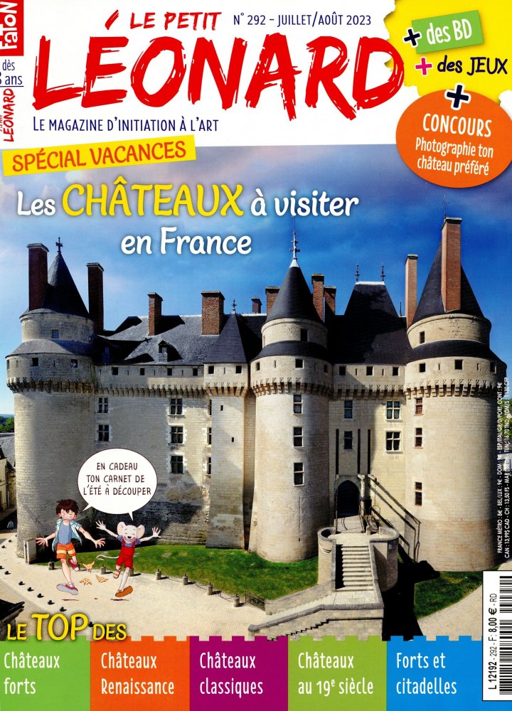 Numéro 292 magazine Le Petit Léonard