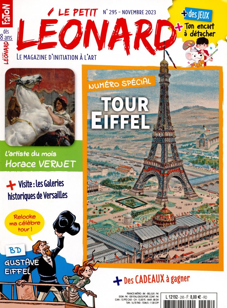 Numéro 295 magazine Le Petit Léonard