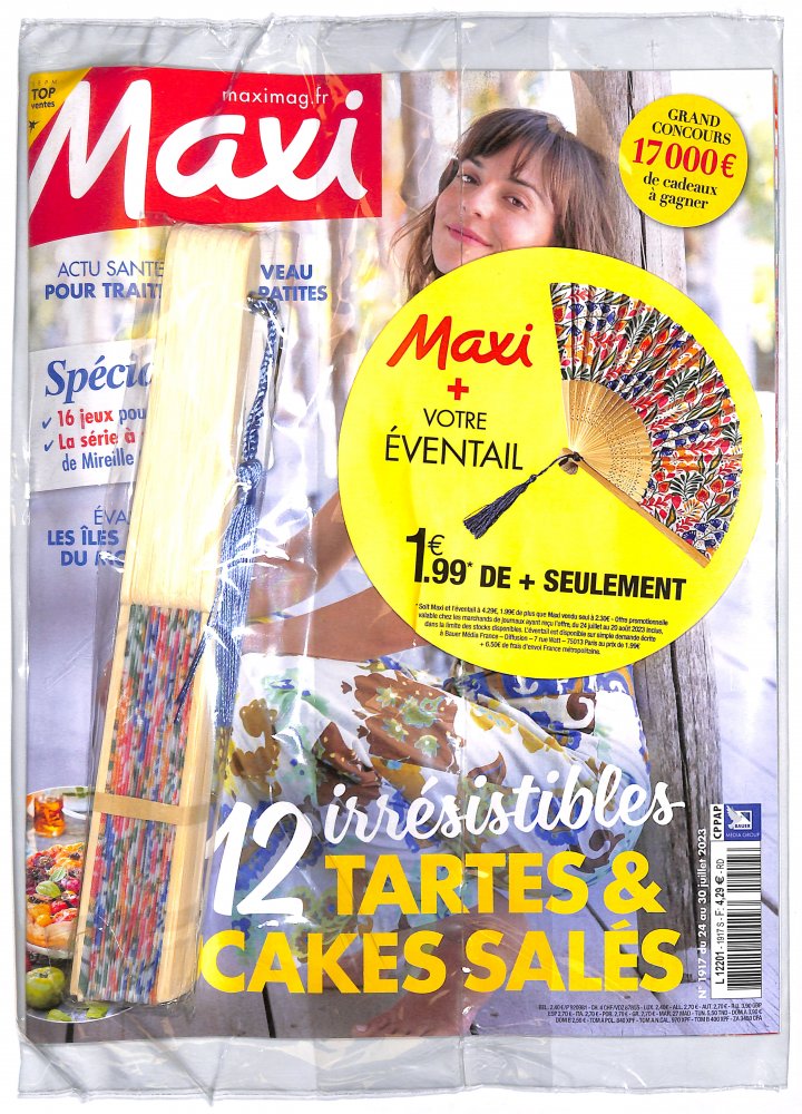 Numéro 1917 magazine Maxi + Eventail