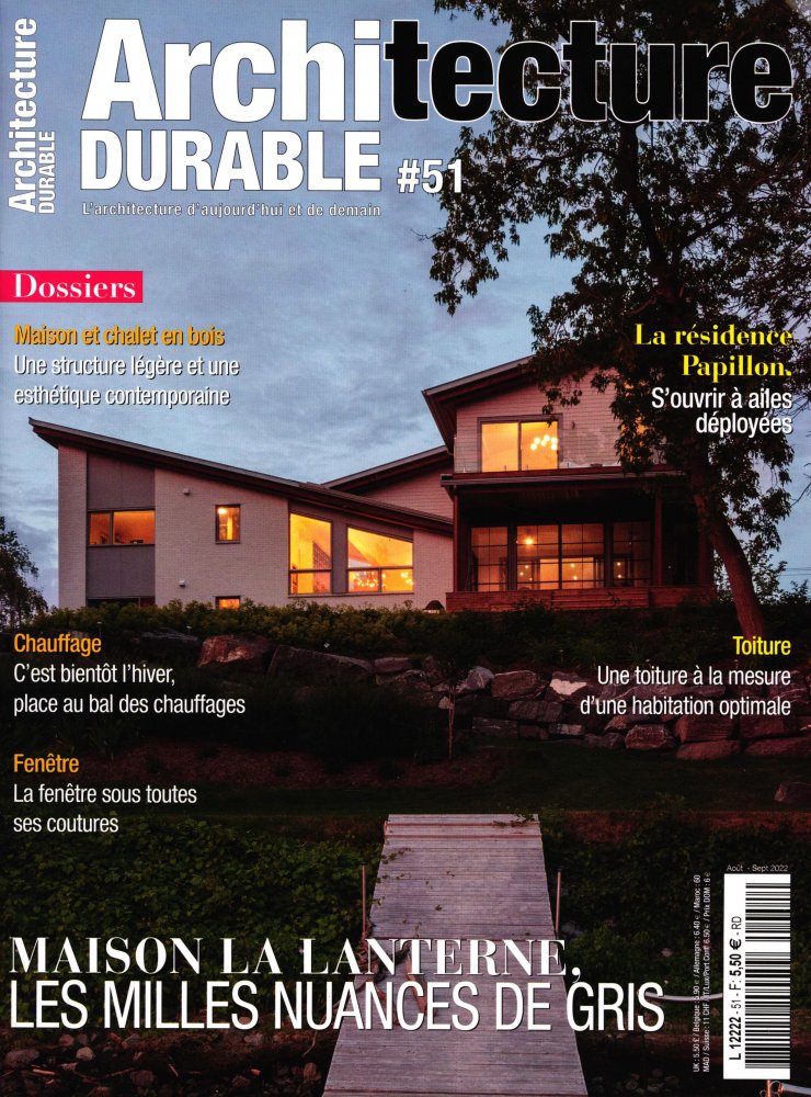 Numéro 51 magazine Architecture Durable