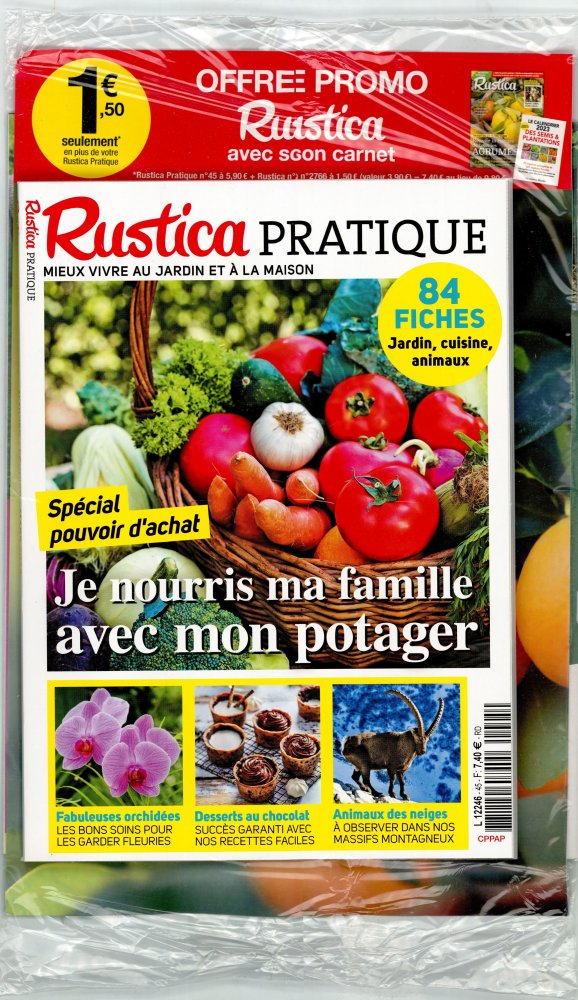  Rustica Pratique + Rustica + Agenda