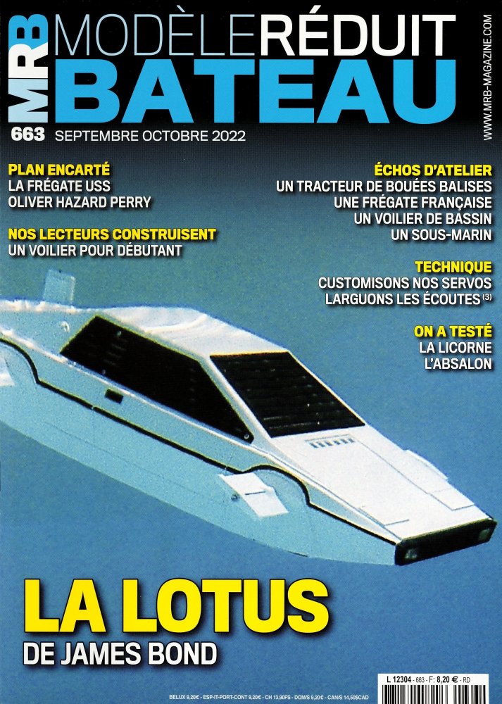 Numéro 663 magazine Modèle Réduit Bateau MRB