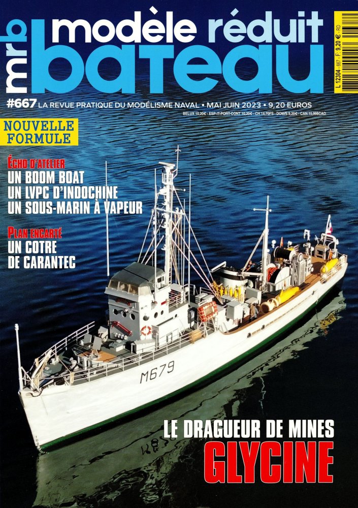 Numéro 667 magazine Modèle Réduit Bateau MRB