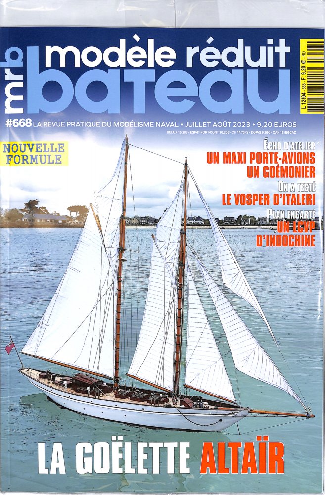 Numéro 668 magazine Modèle Réduit Bateau MRB