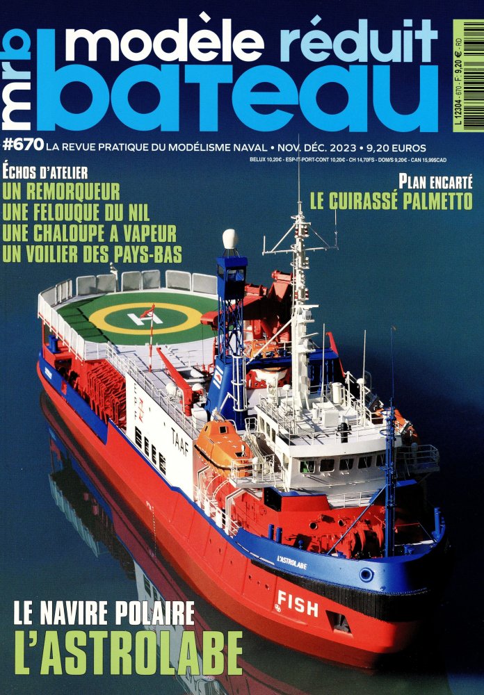 Numéro 670 magazine Modèle Réduit Bateau MRB