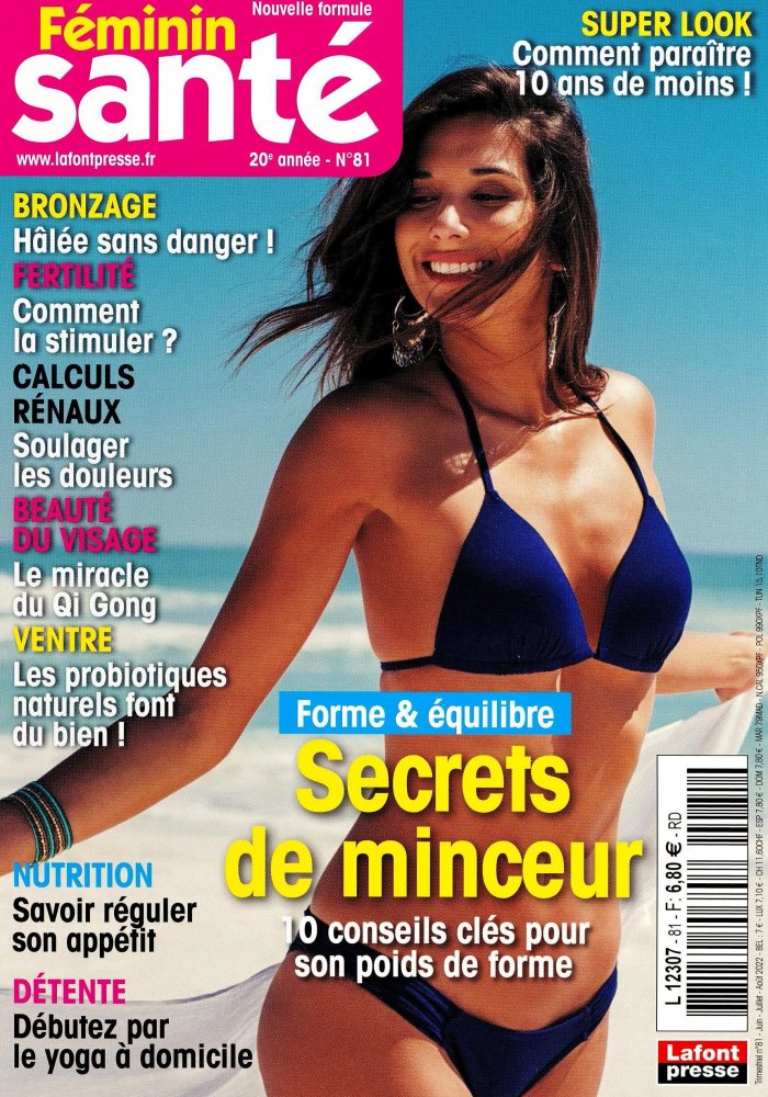 Numéro 81 magazine Féminin Santé