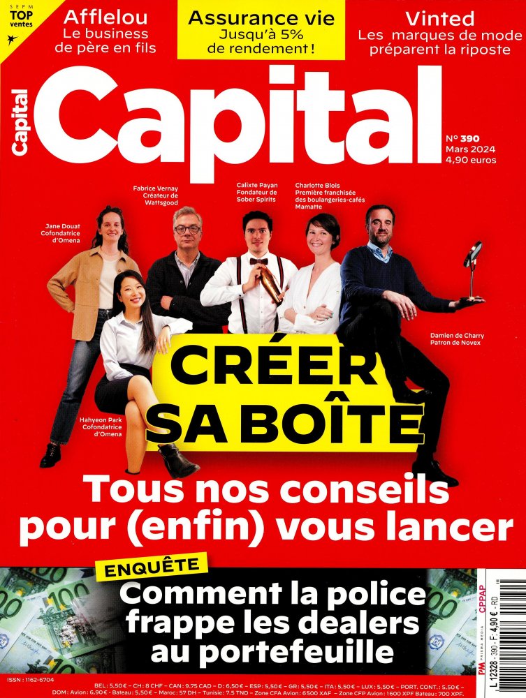 Numéro 390 magazine Capital