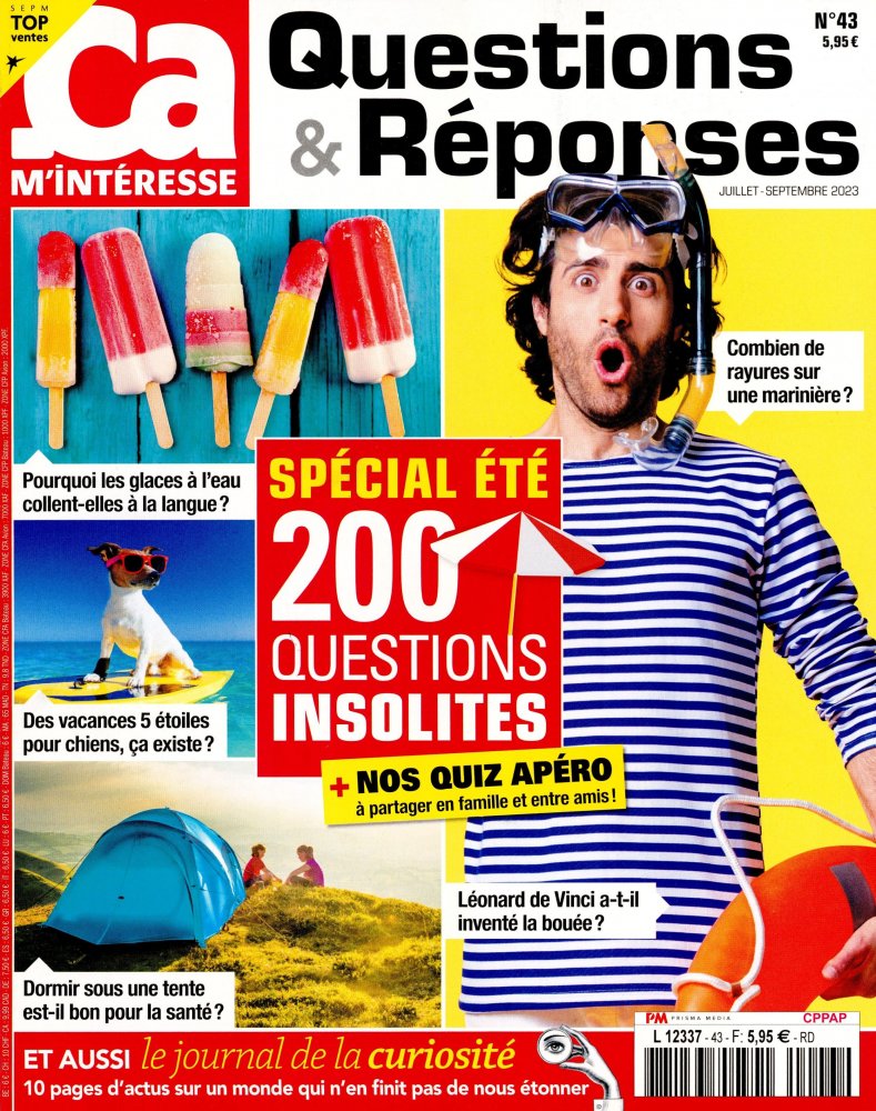 Numéro 43 magazine Ca m'Intéresse Questions & Réponses