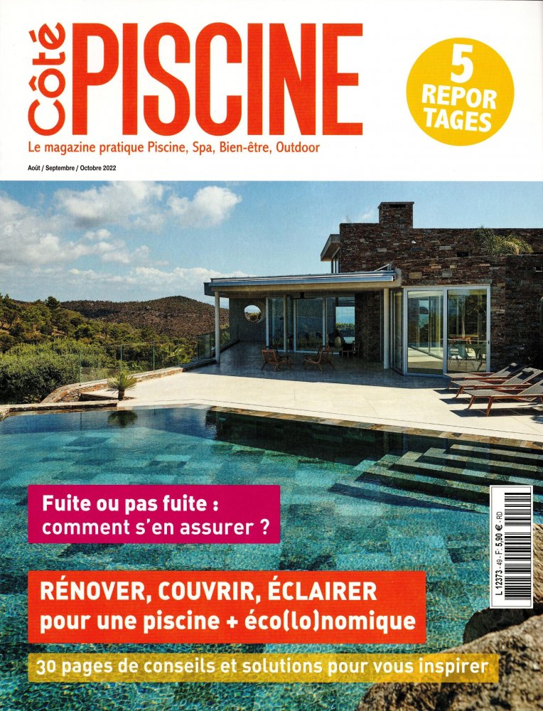 Numéro 49 magazine Côté Piscine