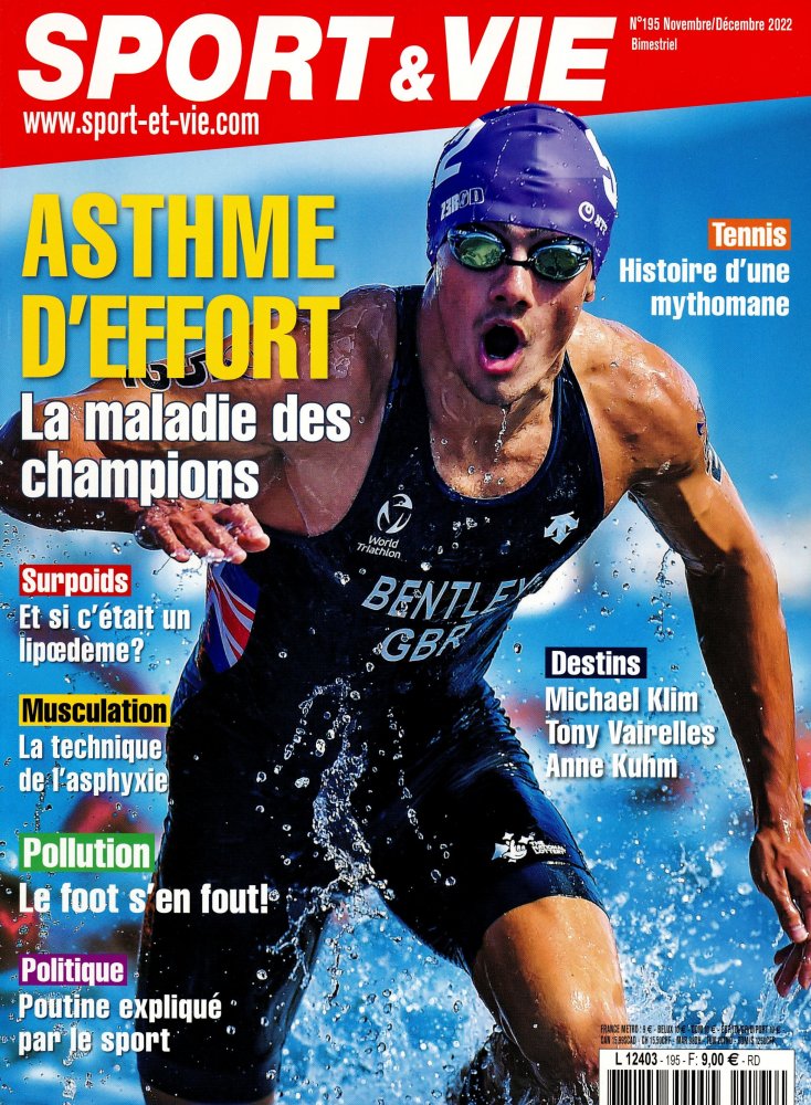 Numéro 195 magazine Sport & Vie