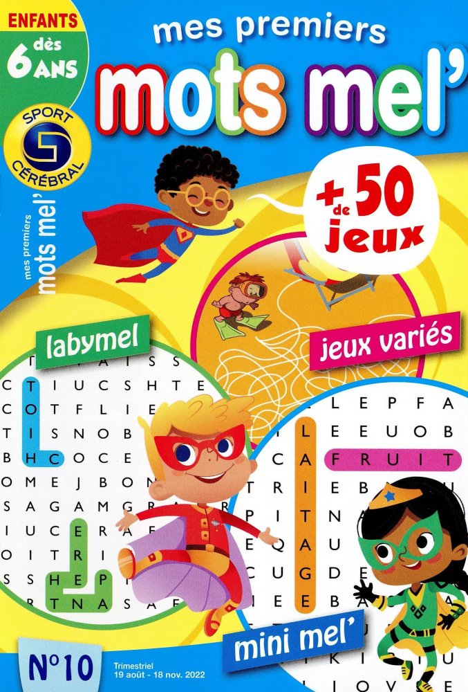 Numéro 10 magazine SC Mes Premiers Mots Mel