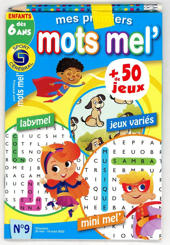 Numéro 9 magazine SC Mes Premiers Mots Mel
