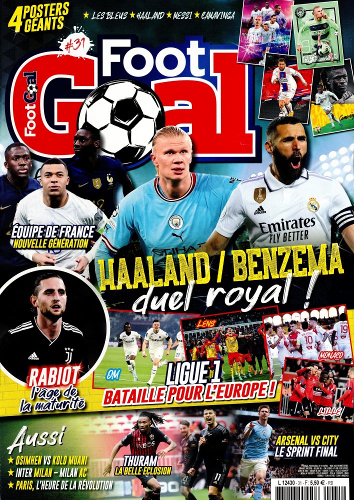 Numéro 31 magazine Foot Goal