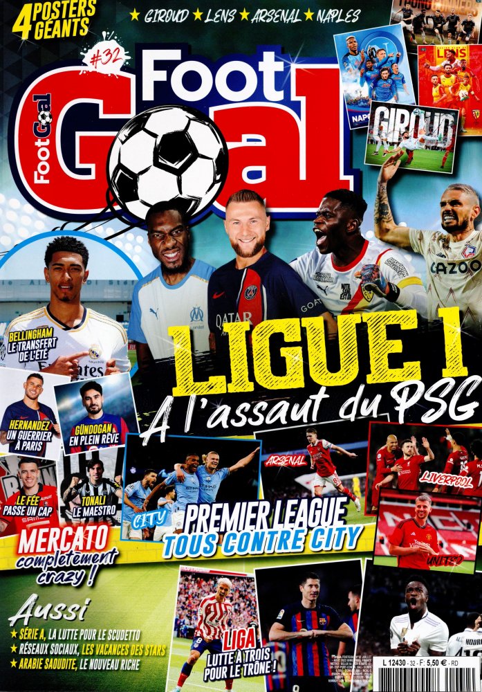 Numéro 32 magazine Foot Goal