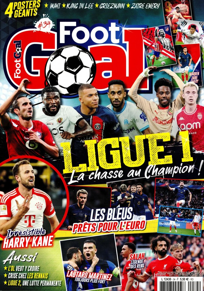Numéro 34 magazine Foot Goal