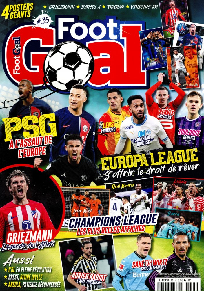 Numéro 35 magazine Foot Goal